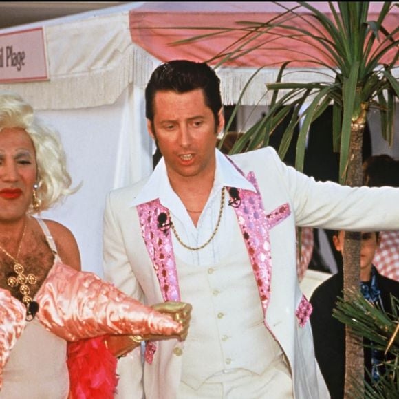 José Garcia et Antoine de Caunes au Festival de Cannes en 1994. JOKER / BESTIMAGE