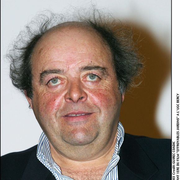 "JACQUES VILLERET" AVANT 1ERE DU FILM "EFFROYABLES JARDINS" A L' UGC BERCY "PORTRAIT" HOMME