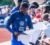 L'attaquant star enchaînera ensuite avec la Coupe du monde 2026, où la France fera son entrée en lice le 16 juin face au Sénégal.

Ousmane Dembélé - L'équipe de France de football s'entraine à Clairefontaine avant son match de qualification pour l’Euro 2024, le 12 juin 2023. la France affrontera Gibraltar ce vendredi 16 juin à 20h45 au Stade de l'Algarve à Faro-Loulé au Portugal.
Baptiste Autissier / Panoramic / Bestimage