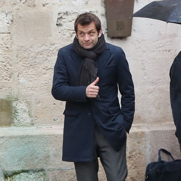 Laurent Mariotte - Obsèques de Paul Bocuse en la cathédrale Saint-Jean de Lyon. Le 26 janvier 2018 AGENCE / BESTIMAGE