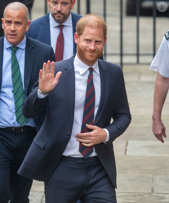 Le duc de Sussex arrive à la Cour royale de justice, au centre de Londres, au Royaume-Uni, pour faire appel d'une décision de la Haute Cour concernant sa plainte contre le ministère de l'Intérieur au sujet du niveau de sécurité dont il bénéficie lorsqu'il est au Royaume-Uni. Photo by Tayfun Salci/ZUMA Press Wire/ABACAPRESS.COM