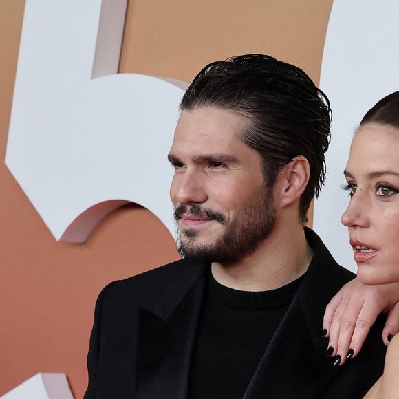 François Civil, Adèle Exarchopoulos - Photocall de la 50ème édition de la cérémonie des César à l'Olympia à Paris, France, le 28 février 2025 © Dominique Jacovides - Olivier Borde / Bestimage