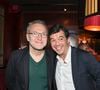 "On ne peut rien ajouter puisque, de toute façon, Stéphane lui-même avait choisi de ne plus faire Les Grosses Têtes", a-t-il rappelé lors de son interview avec 20 minutes.
Laurent Ruquier , Stéphane Plaza - Stéphane Plaza reçoit ses amis pour le lancement de son livre "Net Vendeur" (éditions Cherche Midi) au Buddha Bar à Paris, France, le 9 novembre 2016. © Pierre Perusseau/Bestimage