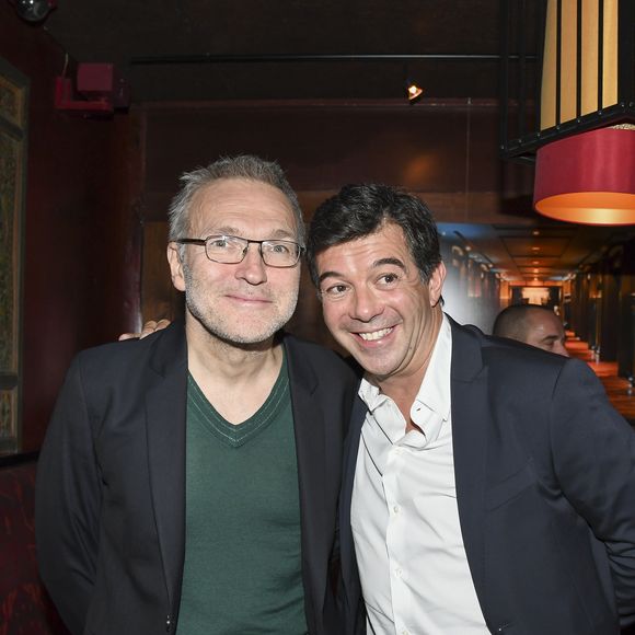 "On ne peut rien ajouter puisque, de toute façon, Stéphane lui-même avait choisi de ne plus faire Les Grosses Têtes", a-t-il rappelé lors de son interview avec 20 minutes.

Laurent Ruquier , Stéphane Plaza  - Stéphane Plaza reçoit ses amis pour le lancement de son livre "Net Vendeur" (éditions Cherche Midi) au Buddha Bar à Paris, France, le 9 novembre 2016. © Pierre Perusseau/Bestimage
