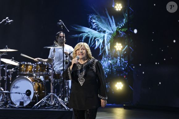 Exclusif -  Nicoletta lors de l'enregistrement de l’émission La Grande Fête de Carcassonne, diffusée le samedi 6 septembre à 21.10 sur France 2, dans la Cité Médiévale de Carcassonne, France, le 24 juin 2025. © Jack Tribeca/Bestimage