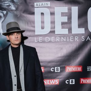 Exclusif - Alain-Fabien Delon au photocall de la soirée Ciné-concert symphonique "Alain Delon, le dernier Samouraï" au Palais des congrès à Paris le 8 novembre 2024 le jour de son anniversaire.

© Jacovides / Moreau / Bestimage