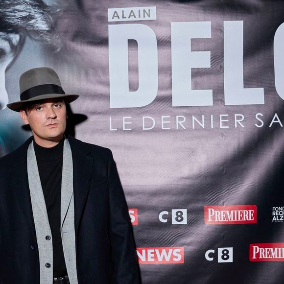 Exclusif - Alain-Fabien Delon au photocall de la soirée Ciné-concert symphonique "Alain Delon, le dernier Samouraï" au Palais des congrès à Paris le 8 novembre 2024 le jour de son anniversaire.

© Jacovides / Moreau / Bestimage