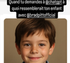 Sur Instagram, l’animatrice a partagé deux photos réalisées par l’intelligence artificielle