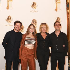 Charles Tempion, Suzanne Clément, Clémentine Célarié, Benjamin Siksou, lors de la 37ème Nuit des Molières aux Folies Bergère à Paris le 4 mai 2026.

© Jack Tribeca / Bestimage