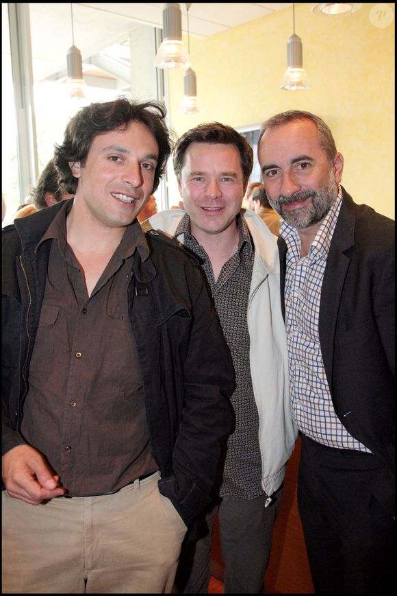Bruno Salomone, Guillaume de Tonquédec, Antoine Duleray - Tournoi de tennis de Roland Garros 2008 - Journée du 31 mai
RINDOFF-JACOVIDES / BESTIMAGE