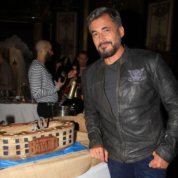 Olivier Minne - Entrée du père Fouras au musée Grévin à l'occasion des 30 ans de l'émission télé "Fort Boyard" à Paris le 17 juin 2019.  Fort Boyard continue de fêter son 30ème anniversaire en grande pompe. À cinq jours du retour du programme estival à succès de France 2 présenté par O.Minne, le musée Grévin a inauguré le décor qui lui est consacré.  © Philippe Baldini/Bestimage
