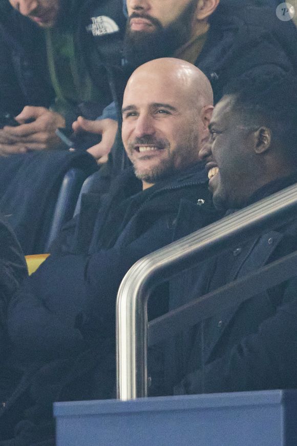 Cartman dans les tribunes lors du match de Ligue Des Champions 2024-2025 (LDC) "PSG - Brest (7-0)" au Parc Des Princes, le 19 février 2025.
© Cyril Moreau/Bestimage