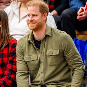 Le prince Harry, duc de Sussex, lors des "Invictus Games Vancouver Whistler 2025" à Vancouver, le 15 février 2025.