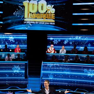 Exclusif - Cyril Féraud lors de l'enregistrement de l'émission "100% Logique", présentée par C.Féraud et diffusée le 20 décembre 2025 sur France 2, à Saint Denis, France, le 25 novembre 2025. © Jeremy Melloul/Bestimage