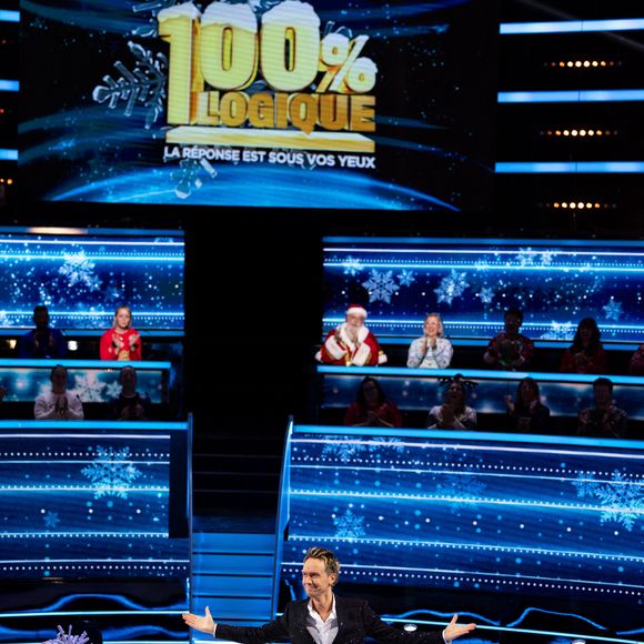 Exclusif - Cyril Féraud lors de l'enregistrement de l'émission "100% Logique", présentée par C.Féraud et diffusée le 20 décembre 2025 sur France 2, à Saint Denis, France, le 25 novembre 2025. © Jeremy Melloul/Bestimage