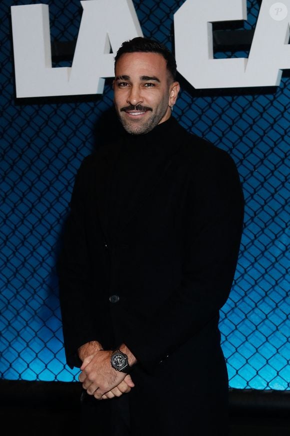 Adil Rami - Avant-première de la série "La cage" se déroulant dans le monde du MMA réalisée par F. Gastambide avec l'aide de D. Krespine qui sera diffusée sur Netfilx à partir du 8 novembre 2024 au Cinéma Pathé Palace à Paris le 4 novembre 2024. © Christophe Clovis / Bestimage