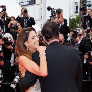 Daniella Tarantino et son mari Quentin Tarantino - Montée des marches du film « Partir un jour » pour la cérémonie d’ouverture du 78ème Festival International du Film de Cannes, au Palais des Festivals à Cannes. Le 13 mai 2025
© Jacovides-Moreau / Bestimage