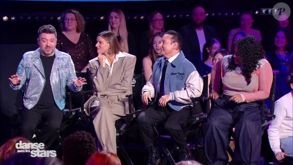 Le jury lors du premier prime de Danse avec les stars, le 23 janvier 2026. Capture d'écran/TF1
