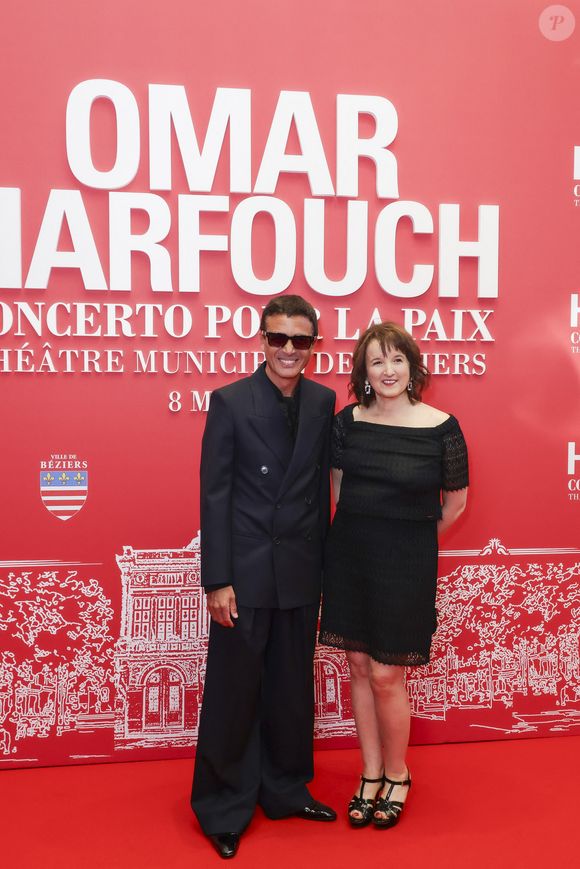Exclusif - Omar Harfouch, Anne Roumanoff - Concerto pour la paix de Omar Harfouch au théâtre de Béziers le 8 mai 2025 © Jack Tribeca / Bestimage