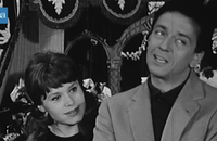 Françoise Dorléac et Jean-Pierre Cassel sur le tournage de La Gamberge en 1960. Photo : Youtube/Ina