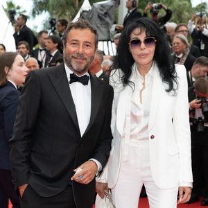 Bernard Montiel, Yamina Benguigui - Montée des marches du film « Partir un jour » pour la cérémonie d’ouverture du 78ème Festival International du Film de Cannes, au Palais des Festivals à Cannes. Le 13 mai 2025
© Olivier Borde / Bestimage