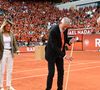 Ce 25 mai, l’organisation de Roland-Garros a décidé d’installer une plaque célébrant les exploits du tennisman espagnol

Rafael Nadal, Amélie Mauresmo et Gilles Moretton - Hommage à Rafael Nadal lors des internationaux de France de tennis à Roland Garros. ( Photo Dante Badano / PSNewz/ Bestimage ) -