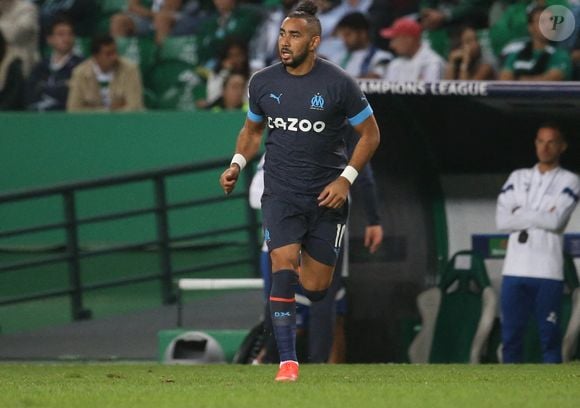Dimitri Payet de l'Olympique de Marseille lors du match de football de l'UEFA Champions League, Groupe D, entre le Sporting CP et l'Olympique de Marseille le 12 octobre 2022 au stade Jose Alvalade à Lisbonne, Portugal. Photo by Laurent Lairys/ABACAPRESS.COM