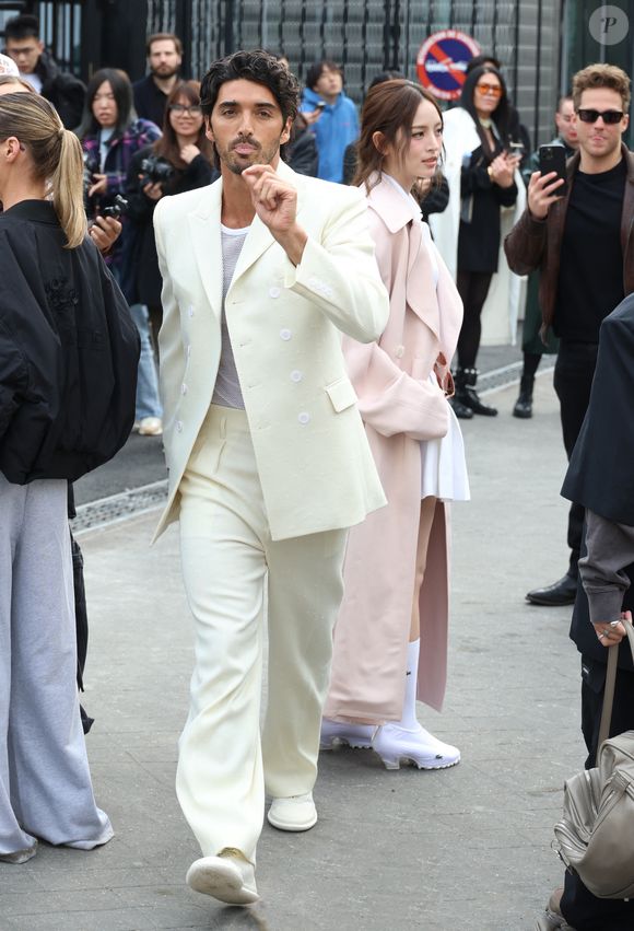 Taylor Zakhar Perez au défilé Lacoste "Collection Prêt-à-Porter Automne/Hiver 2025-2026" lors de la Fashion Week de Paris (PFW), le 9 mars 2025

© Denis Guignebourg / Bestimage