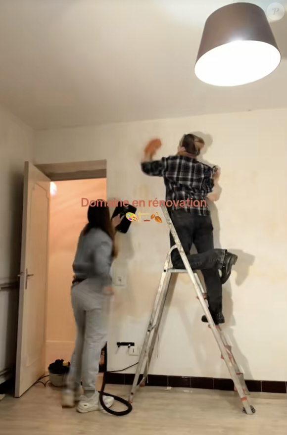 Sur TikTok, ils documentent chaque étape de leur chantier.

Catherine Davydzenka et Stéphane Blancafort partagent des images du domaine Zenkafort sur TikTok