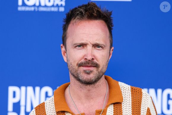 Aaron Paul à Los Angeles au Kershaw's Challenge, pour la 10e édition du tournoi Ping Pong 4 Purpose 2023 Charty Event Celebrity Tournament, au Dodger Stadium à Elysian Park, en 2023. Backgrid USA / Bestimage