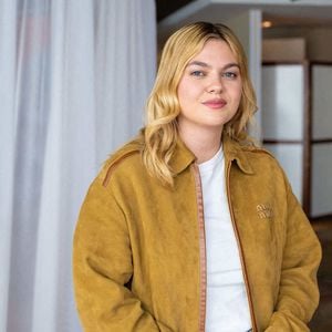 Louane (Louane Emera) de France lors d'un moment de presse avant Eurovision in Concert 2025 à Amsterdam, l'événement annuel précédant le Concours Eurovision de la Chanson. Amsterdam, Pays-Bas, le 5 avril 2025. Photo par DPPA/SPUS/ABACAPRESS.COM