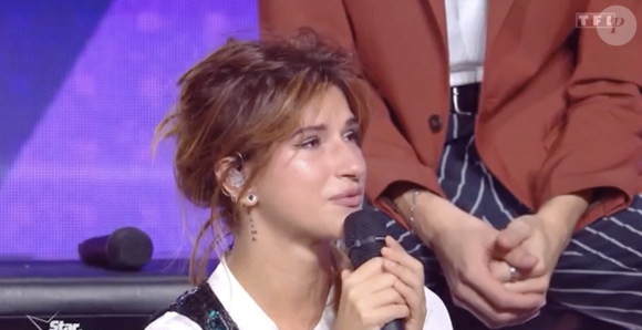 Margot très émue sur le plateau de la "Star Academy 2023" sur TF1.