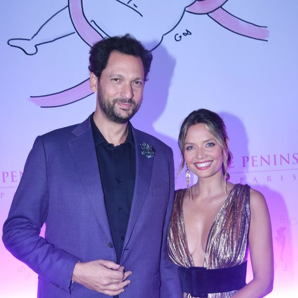 Eric Antoine et sa femme Gennifer Demey - Soirée de gala du 10ème anniversaire de l’association "Les Bonnes Fées" à l’Hôtel The Peninsula Paris le 8 octobre 2025. 

© Rachid Bellak/Bestimage