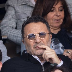 Arthur (Jacques Essebag) en tribunes lors de la finale messieurs des Internationaux de France de Tennis de Roland Garros 2025 (jour 15), à Paris, France, le 8 juin 2025. © Cyril Moreau/Bestimage