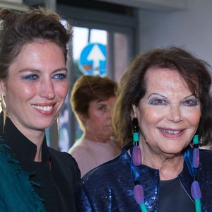 Claudia Cardinale et sa fille Claudia Squitieri à la première de "Rudy Valentino" à Rome, le 23 mai 2018.
©Bestimage