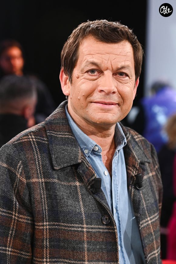 Exclusif - Laurent Mariotte lors de l'enregistrement de l'émission Vivement dimanche au studio Rive gauche, présentée par M. Drucker, diffusée sur France 3, le 1er mars 2026, à Paris, France, le 18 février 2026. © Guillaume Gaffiot/Bestimage
