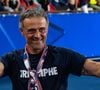 Luis Enrique - Les joueurs du PSG célèbrent leur titre de Champion d'Europe au Parc Des Princes à Paris, le 1er juin 2025.
© Baptiste Autissier/PsnewZ/Bestimage