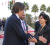 L’histoire remonte à 2007-2008 avec la naissance de leur fille, Zohra.

Rachida Dati et Dominique Desseigne à Rabat, au Maroc, lors de la visite d'État de trois jours du président français Sarkozy au Maroc. Photo par William Stevens/ABACAPRESS.COM