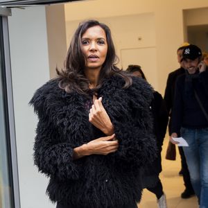 Karine Le Marchand (marraine de la CNDP (Commission nationale du débat public) et animatrice de lémission "L'amour est dans le pré") au 57ème salon International de l'Agriculture au parc des expositions de la porte de Versailles à Paris, France, le 23 février 2020. © Jean-Baptiste Autissier/Panoramic/Bestimage