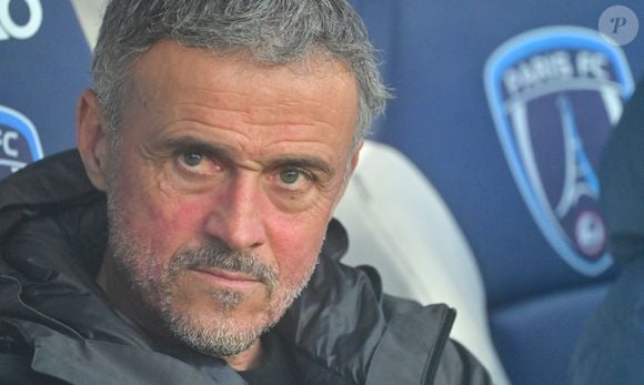 Luis Enrique - Le Paris Saint-Germain (PSG) est sacré Champion de France 2026 lors de sa rencontre face au Paris FC (2-1) au stade Jean Bouin à Paris, le 17 mai 2026.
© Christian Liewig/Bestimage
