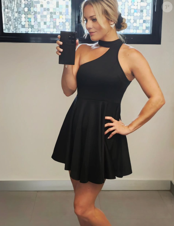 Laury de "Mariés au premier regard 2025" en robe de soirée - Instagram, 6 mai 2025