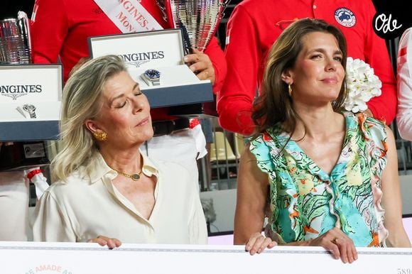 Le principe repose sur un format en relais, associant un cavalier amateur confirmé et un professionnel du Global Champions Tour.

La princesse Caroline de Hanovre et sa fille Charlotte Casiraghi ont a assisté à la Monaco Longines Pro Am Cup au profit de l' AMADE à Monaco, le 3 juillet 2024. © Claudia Albuquerque/Bestimage