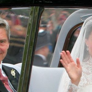 Kate Middleton et son père Michael Middleton - Mariage de Kate et William en 2011
©GOFF INF / BESTIMAGE