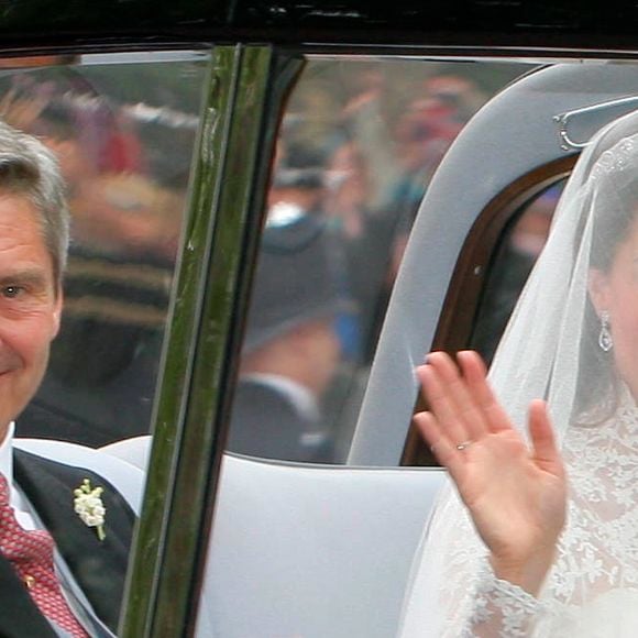 Kate Middleton et son père Michael Middleton - Mariage de Kate et William en 2011
©GOFF INF / BESTIMAGE