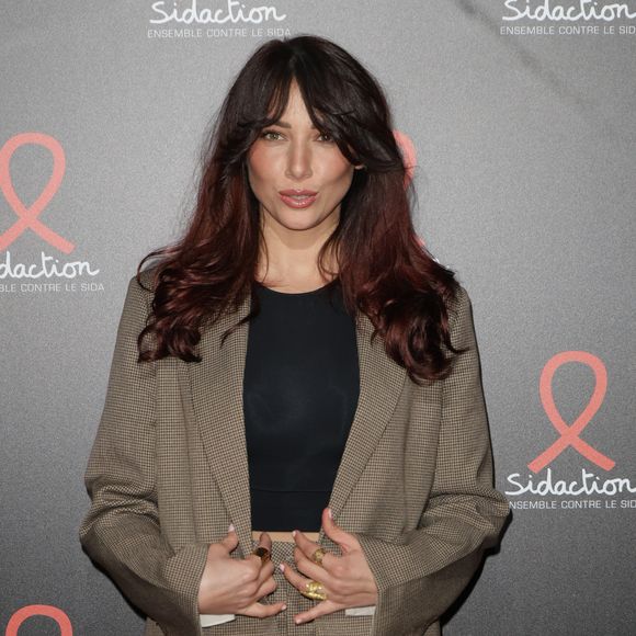 Delphine Wespiser (Miss France 2012) - Photocall de la soirée de lancement du Sidaction 2025 au Lido à Paris le 3 mars 2025. © Coadic Guirec/Bestimage