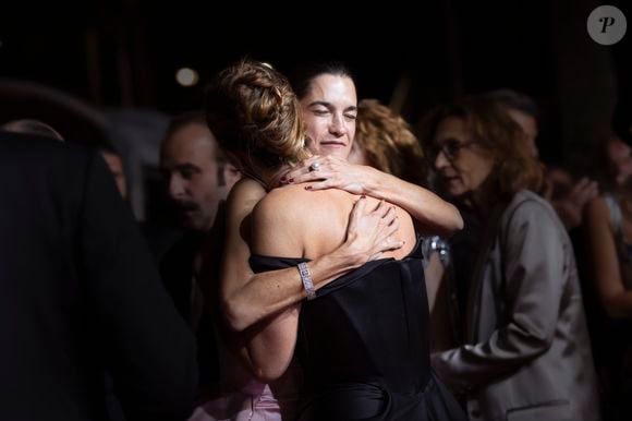 Suzanne Lindon et Cécile de France - "La Venue De L'avenir" - tapis rouge du 78ème Festival International du Film de Cannes au Palais des Festivals le 22 mai 2025 à Cannes, France © Olivier Borde/Bestimage