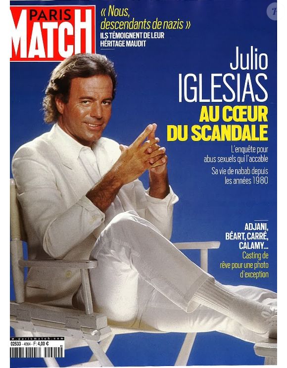 Couverture de "Paris Match" du jeudi 22 janvier 2026.