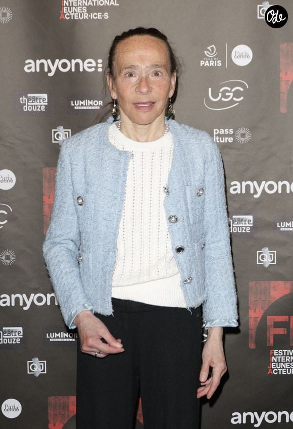 Dominique Frot - 2ème édition du Festival International des Jeunes Acteurs et Actrices (FIJA) au cinéma UGC Bercy à Paris le 11 avril 2025.
© Coadic Guirec / Bestimage