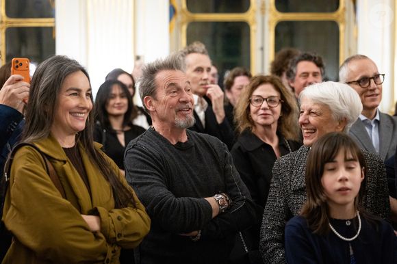 Azucena Caamaño, Florent Pagny - Cérémonie de la remise de la médaille de chevalier de l'ordre des arts et des lettres à Alexandre Kirchhoff, PDG du label Capitol Music France par R.Dati au Ministère de la Culture à Paris le 9 janvier 2026.
Cyril Moreau / Bestimage