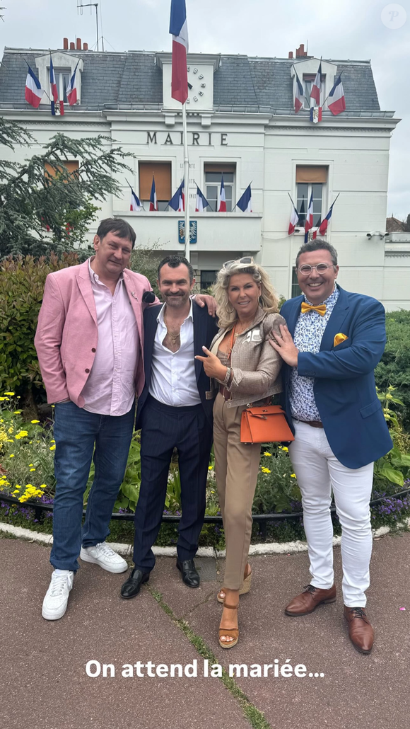 Caroline Margeridon au mariage de François Cases Bardina ©Caroline Margeridon - Instagram